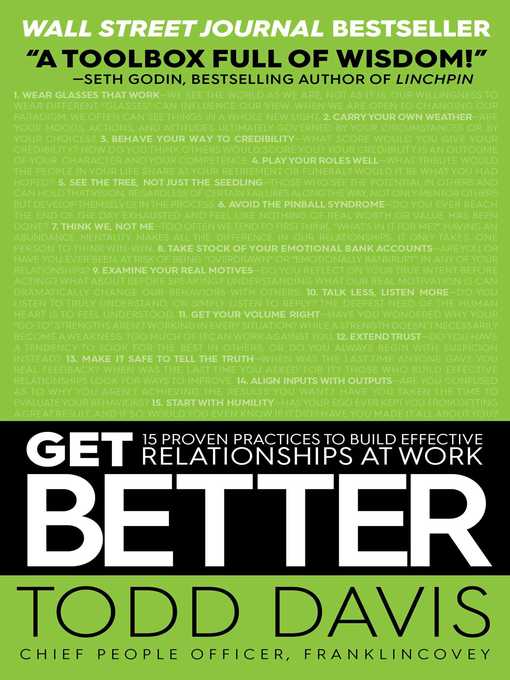 Cover image for Get Better
